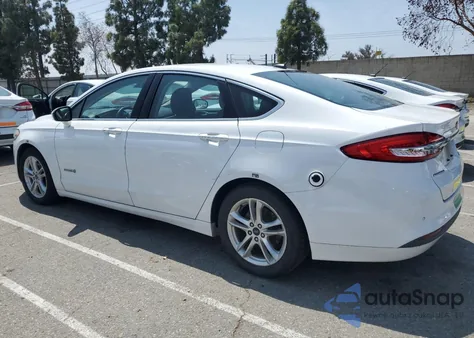 2018 Ford Fusion Se Hybrid из США, поврежденный, VIN 3FA6P0LU9JR172118